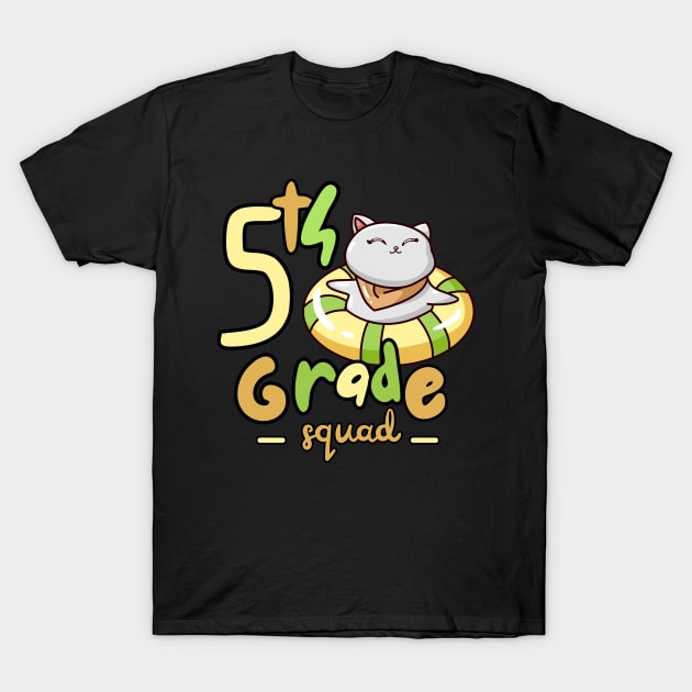 5th grade cat T-Shirt by hnueng111